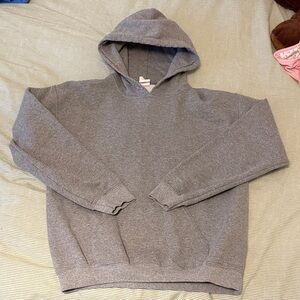 Gray Gildan hoodie